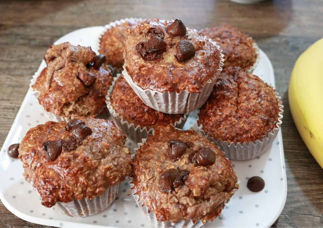 banana-chocolate-protein-muffins-air-fryer-the-meal-prep-ninja