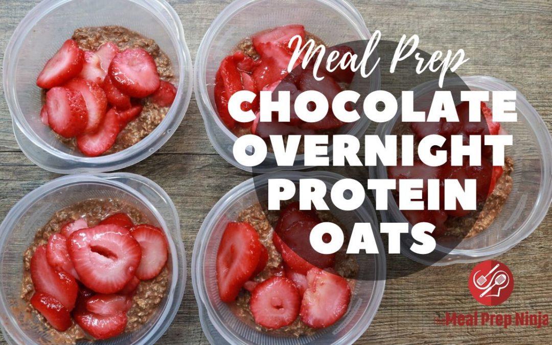 Chocolate Overnight Oats with Strawberry Recipe