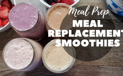 Healthy Meal Replacement Protein Smoothies