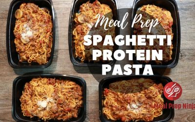 Instant Pot Healthy Spaghetti Meal Prep Recipe