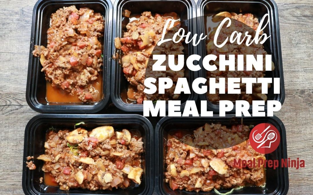 Spaghetti With Zucchini Meal Prep Recipe