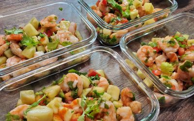 Healthy Shrimp Ceviche Meal Prep Recipe