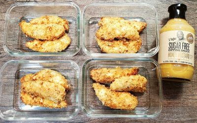 Air Fryer Chicken Strips Sugar Free Honey Mustard