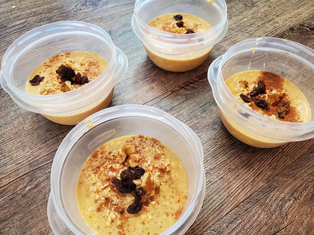 healthy high protein overnight oats