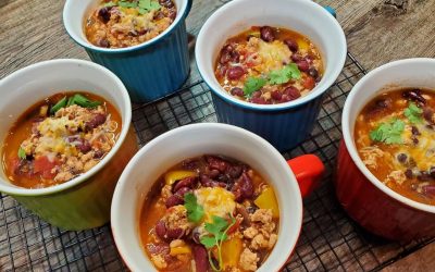 Healthy Ground Chicken Chili Recipe Meal Prep