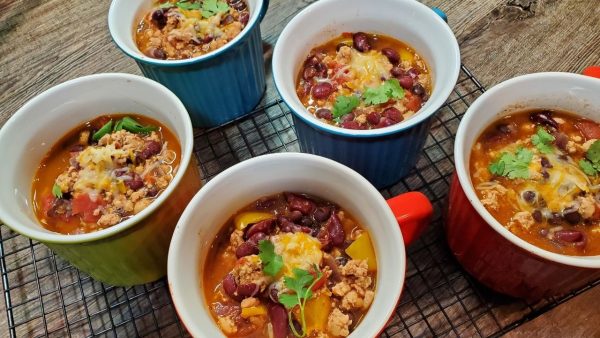 healthy ground chicken chili recipe