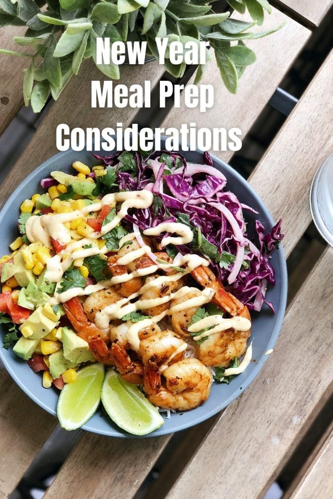 new year meal prep considerations