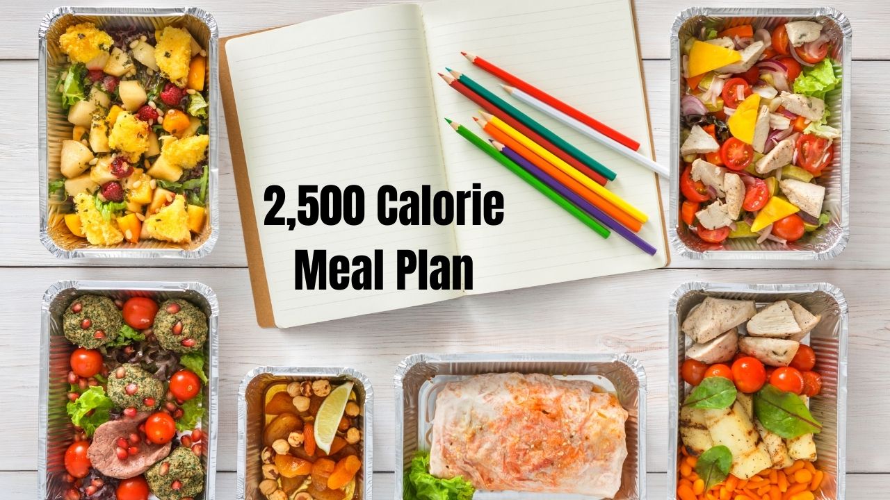 A 2500 Calorie Meal Plan That Works - The Meal Prep Ninja