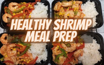 Healthy Shrimp Meal Prep Recipe G Hughes Sugar Free BBQ Sauce