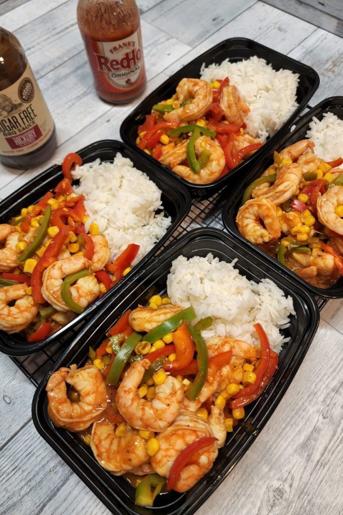 healthy shrimp meal prep recipe