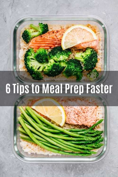 meal prep tips and tricks